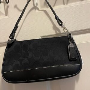 Black Coach purse, small